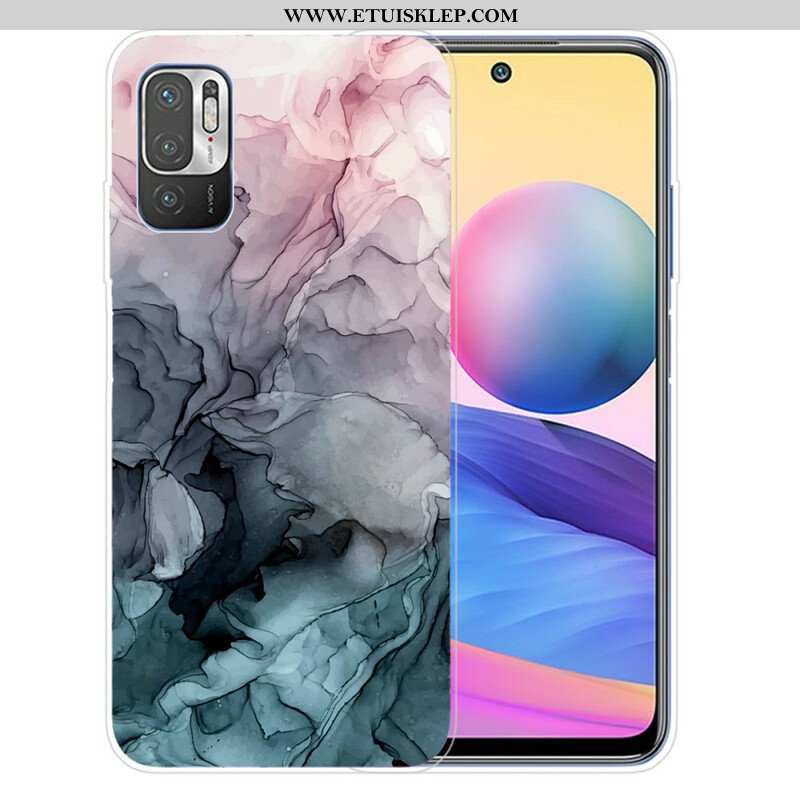 Etui do Xiaomi Redmi Note 10 5G Kolorowy Marmur